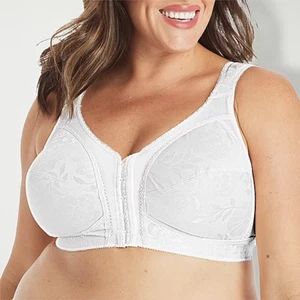 Sujetador Playtex Wirefree 18 Hr 36C 4695 Cierre Frontal Con Flex Espalda Transpirable Blanco - Imagen 1 de 7