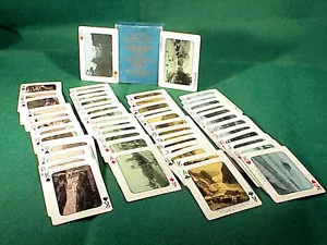 Vintage DENVER & RIO GRANDE RAILROAD Boxed Playing Cards - Circa 1900 - Picture 1 of 6