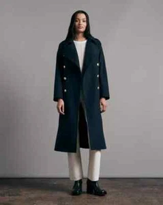NEW Rag & Bone Salute Jackie Twill Double Breasted  Jacket Sz XXS Military Coat - Picture 1 of 18