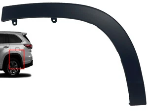 Fits 2014 2015 2019 Toyota Highlander Rear Wheel Opening Molding Trim Left - Picture 1 of 8