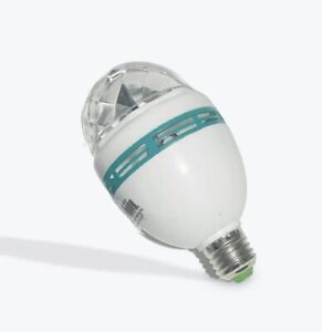LED Full Color Rotating Disco Lamp Light Bulb
