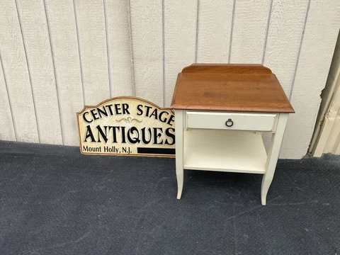64572   Ethan Allen Country Crossings Nightstand End Table Cover