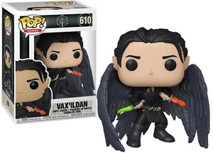 FUNKO POP GAMES CRITICAL ROLE #610 VAX'ILDAN VAULTED VINYL FIGURE~FAST POST🌵💦 - Foto 1 di 11