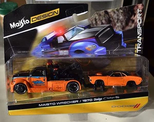 2016 Maisto Design Maisto Wrecker /1970 Dodge Challenger R/T NEU - Bild 1 von 12