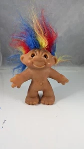 Vintage DAM Troll 1986 with Red Yellow and Blue hair - Picture 1 of 4