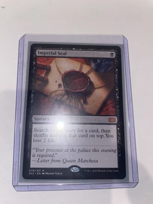 Magic the Gathering Imperial Seal Double Masters Near Mint/Mint Condition - Image 1 of 4