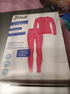 Crivit: Mädchen Ski-Unterwäsche Größe 146/152 in pink - 2-teilig - Bild 1 von 5