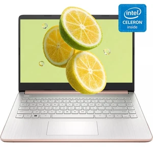 2025 HP 14"HD Laptop Win11H Computer Intel Celeron N4120 Notebook 16GB RAM,384GB - Picture 1 of 8