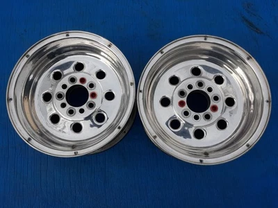 WELD Racing Draglite Wheels 15x8 Chevy Ford Mopar Pair 1993 - Image 1 of 4
