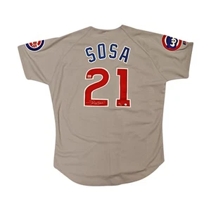 Camiseta Sammy Sosa Cubs Autografiada Firmada Russell Auténtica 40/66 (Goldin Holo) - Imagen 1 de 7