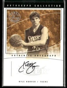 2003-04 Flair Edición Final #AC-KK Colección de Autógrafos Kyle Korver #/100 - Imagen 1 de 2