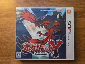 Pokemon Y [Nintendo 3DS DS - LNA-CTR- EK2J-JPN] Japón - Trabajo probado - Imagen 1 de 3