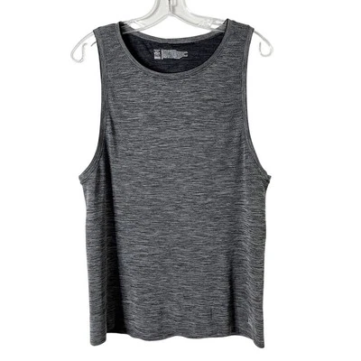 Camiseta sin mangas deportiva VSX Sport Victoria's Secret para mujer M gris teñido espacial perforada Foto 1 de 4