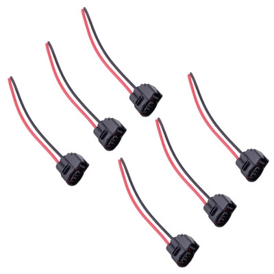 6X Ignition Coil Connector Pigtail Plug fit for Lexus GS300 IS300 V8 Mazda RX7 g - Image 1 of 2