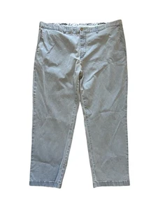 Tommy Bahama Men's Boracay Flat Front Blue Chino Pants Size 44x30 Big & Tall - Picture 1 of 8