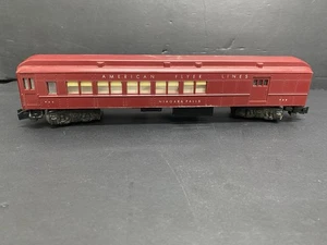 1950'S AMERICAN FLYER #953 COMBINATION CAR LIGHTED A FIGURES NIAGARA FALLS #67 - Picture 1 of 17