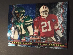 1994 St. Club Bowman's Best MEMBERS ONLY RARO Aaron Glenn Deion Sanders - Foto 1 di 1