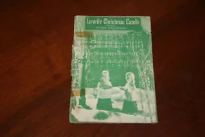 Favorite Christmas Carols Selected by Homer Rodeheaver1949 Softcover - Picture 1 of 1