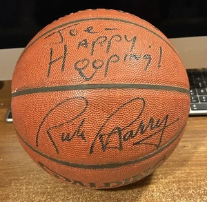 RICK BERRY Signed Basketball GOLDEN STATE WARRIORS “Happy Hooping” NBA BALL - Picture 1 of 5