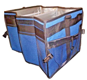2 Compartment Portable Collapsible Cargo/Anywhere Storage Organizer NEW. - Picture 1 of 13