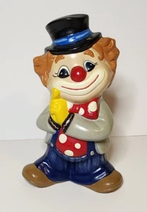 Vintage Hobbyist Whimsical Ceramic Clown Figurine - Picture 1 of 6