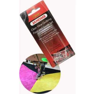 Juego de pie y guía acolchado Janome Domestic Clear View #202-089-005 y 202089005 - Imagen 1 de 1