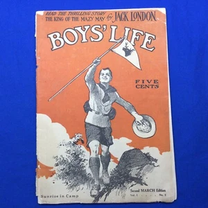 Revista Boy Scout 2nd Boys' Life marzo 1911 vol. 1 Nº 2 Originales - Imagen 1 de 11
