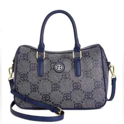 Giani Bernini Monogram Signature Dip Small Satchel - Image 1 of 4