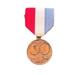 Medalla insignia celebración centenario del presidente Warren G. Harding Marion Ohio 1922 - Imagen 1 de 4