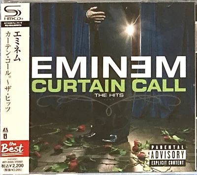Eminem SEALED NEW CD(SHM-CD) "Curtain Call - The Hits" Compilation Japan OBI - Image 1 of 2
