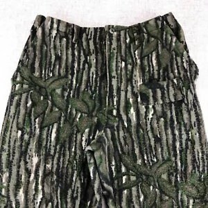 VTG Walls Polartuff L Camo Fleece Hunting Over Pants Made in USA Realtree 36-38 - Picture 1 of 14
