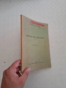 ELENCHI DEL PERSONALE MINISTERO DEGLI AFFARI ESTERI 1° GENNAIO 1947 - Foto 1 di 3