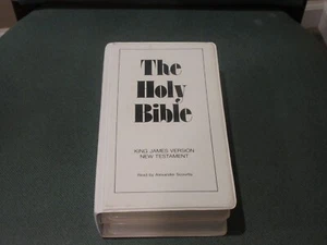 The Holy Bible King James Version New Testament 12 Cassettes Boxed Set Alexander - Picture 1 of 3