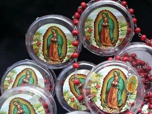 12 PC PRIMERA COMUNION ROSARIO,Recuerdos,FIRST COMMUNION ROSARY,PARTY FAVOR,Niña - Picture 1 of 6