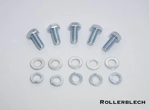 VESPA 5x M7x16 Schrauben Unterleg / Sprengring V50N R S L Special PK PX PV Rally - Bild 1 von 1
