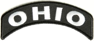 NUEVO OHIO STATE ROCKER BIKER PLANCHA EN PARCHE - Imagen 1 de 1