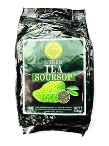 Mlesna Ceylon tea Soursop Green Tea with Natural Extracts 500g Pack of 2 (35.27o - Picture 1 of 2