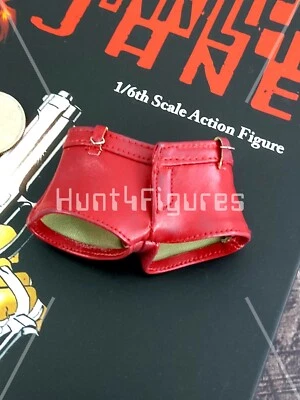 Figura de acción Phicen escala 1/6 analgésico Jane pantalones cortos de cuero rojo solamente Foto 1 de 4