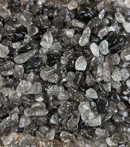 1/4 Pfund Rauchquarz Chip Stein Rauchquarz Edelstein Rauchquarz Kristall Chip. - Bild 1 von 2