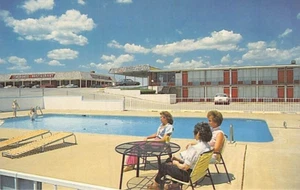 Postal OK: Cherokee Motor Inn, Calumet, Oklahoma, años 70 - Imagen 1 de 2