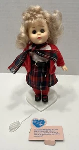 Muñeca Vogue Ginny 1988 vintage 8” compras navideñas #71-2990 en caja LEER - Imagen 1 de 22