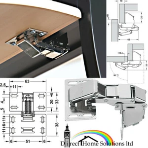 Autocaravana Hafele con solapa oscilante caravana casillero armario puerta estancia - Imagen 1 de 10
