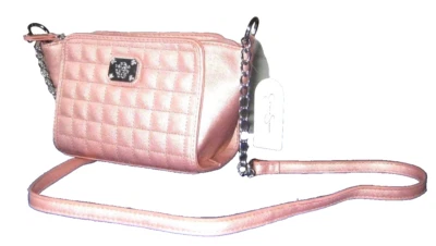 Jessica Simpson Bolso Bandolera Pequeño Cartera Oro Rosa Judith JS10540 NUEVO CON ETIQUETAS Nuevo Foto 1 de 4