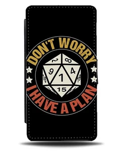 Roleplay Gamer Flip Wallet Case Brettspiele Spiel Rollenspiel Fantasy RP Würfel DK08 - Bild 1 von 3