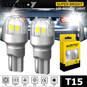 AUXITO LED Reverse Backup Light Bulbs T15 912 921 Extremely Bright White 6000K - Picture 1 of 12