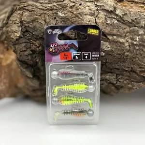 Fox Rage Ultra UV 4cm 3g Micro Spikey Mixed Colour Loaded Softbaits Lure Pack - Bild 1 von 5