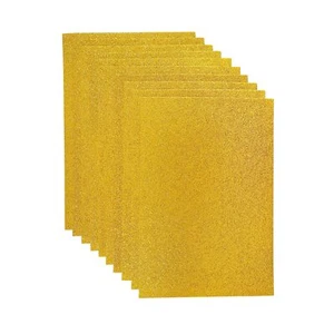 Glitter Felt Fabric 10pcs Glitter Felt Sheets for Crafts 8 x12 inches Felt Sq... - Picture 1 of 7
