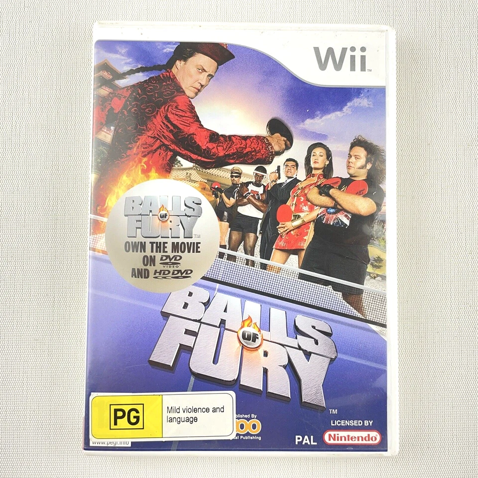 Balls Of Fury Nintendo Wii Video Game Complete with Manual - Image 1 of 4
