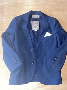 Monsoon Blazer & Waistcoat, Boys Navy Blue, 7 Years, Notting Hill - Picture 1 of 10