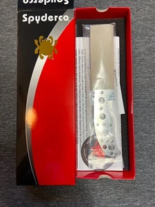 Spyderco Mule Team Blade CPM REX T15 MT34P Knife Blank “UNOPENED “ - Picture 1 of 3